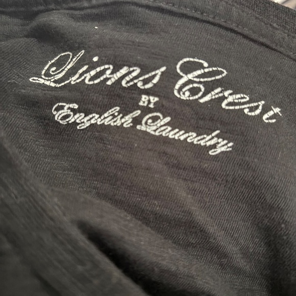 Lions Crest *Mens Black Long Sleeve * Size XL - Picture 8 of 8